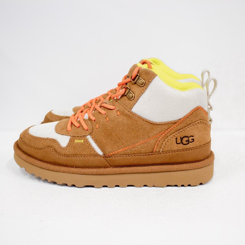 UGG Highland Hi Heritage Mesh Chestnut Women's Size 8.5 - Picture 6 of 10